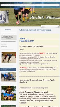 Vorschau der mobilen Webseite ah-tsvebergoetzen.de, TSV Ebergötzen AH-Fußball