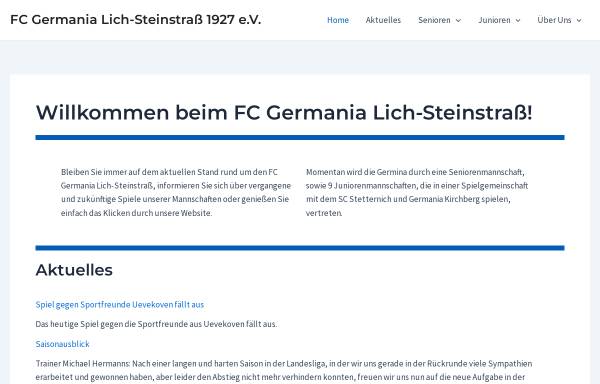 FC Germania Lich-Steinstraß 1927 e.V.