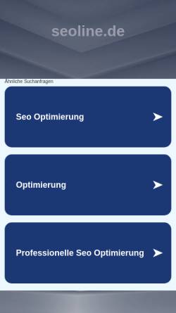 Vorschau der mobilen Webseite www.seoline.de, Seoline GmbH