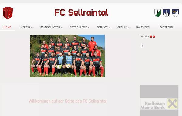Vorschau von www.fcsellraintal.com, FC Sellraintal