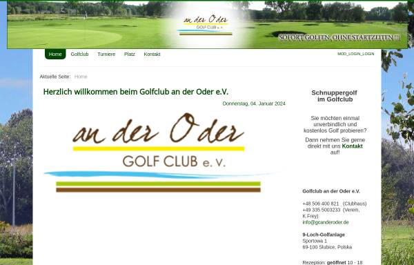 Golf Club an der Oder