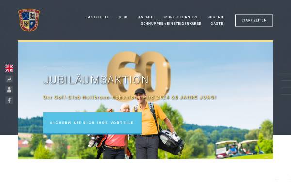 Vorschau von www.golfclub-heilbronn.de, Golfclub Heilbronn-Hohenlohe