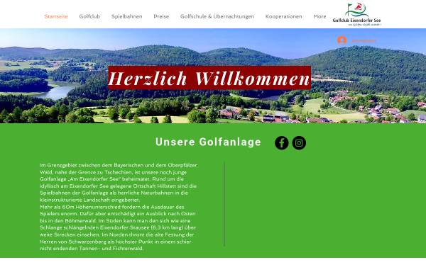 Vorschau von www.golf-eixendorfer-see.de, Golf Club Am Eixendorfer See GmbH