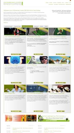 Vorschau der mobilen Webseite www.golf-active-method.com, Golf-Biomechanic-Academy