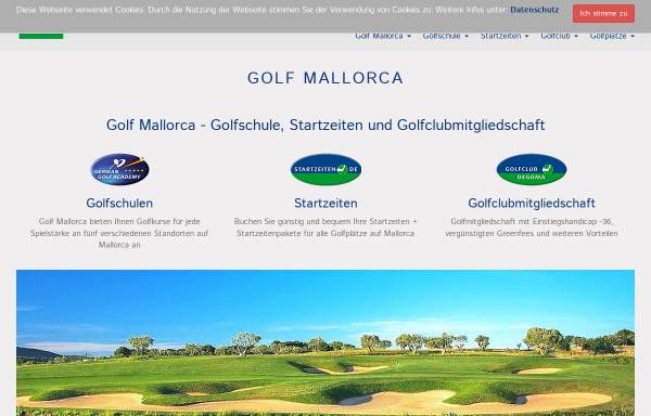 Vorschau von www.golf-mallorca.com, Golf Mallorca