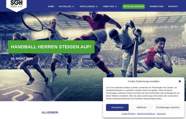 Vorschau von www.handball-hainhausen.de, TGH Handball