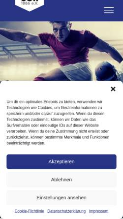 Vorschau der mobilen Webseite www.handball-hainhausen.de, TGH Handball