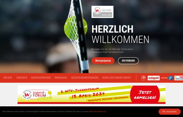 Westfälischer Tennis-Verband e. V. (WTV) – Bezirk Ruhr-Lippe