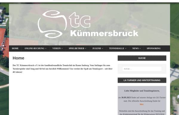 Vorschau von tc-kuemmersbruck.de, Tennisclub Kümmersbruck e.V.