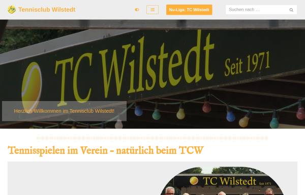 Vorschau von www.tennisclub-wilstedt.de, TCW - Tennisclub Wilstedt
