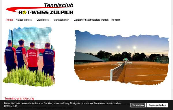 Vorschau von www.tennis-am-see.de, TC Rot-Weiß Zülpich e. V.