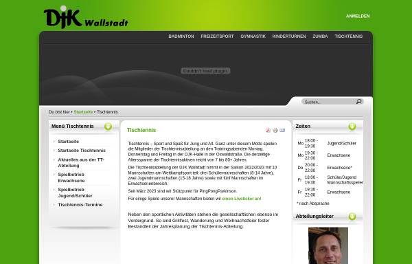 Vorschau von www.djk-wallstadt.de, DJK Wallstadt
