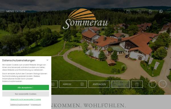 Vorschau von www.landhaus-sommerau.de, Landhaus Sommerau