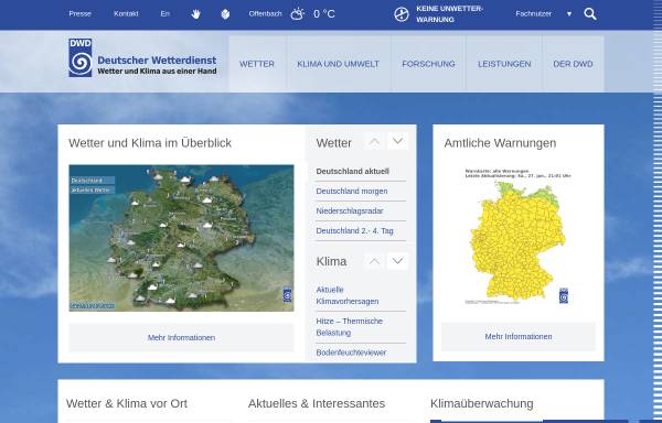 Deutscher Wetterdienst -- Segelflugwetterbericht