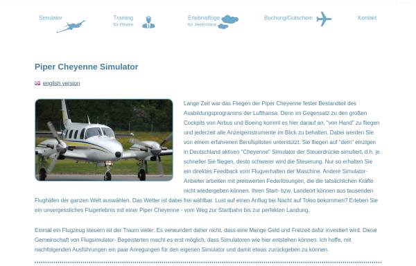 Vorschau von www.flugsimulator-erlebnis.de, visuplus gmbh