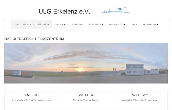 Vorschau von www.ulerk.de, Ultraleichtflug Gemeinschaft Erkelenz e.V.