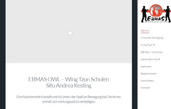 Vorschau von www.ebmas-owl.de, EBMAS- Schule Andrea Kesting