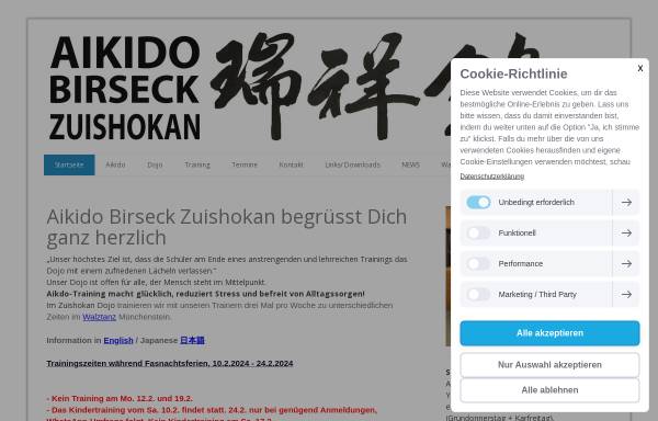 Vorschau von www.aikido-birseck.ch, Münchenstein - Aikido Birseck