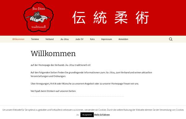 Vorschau von www.jiu-jitsu-traditionell.de, Jiu-Jitsu im Württembergischen Judo - Verband