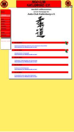 Vorschau der mobilen Webseite www.judo-club-katlenburg.de, Judo-Club Katlenburg e.V.