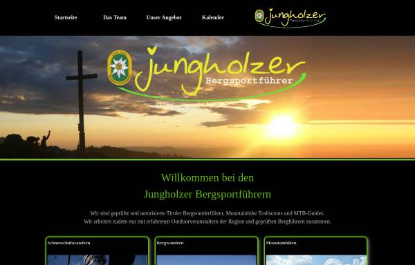 Vorschau von www.jungholzer.com, Jungholzer Bergsportführer