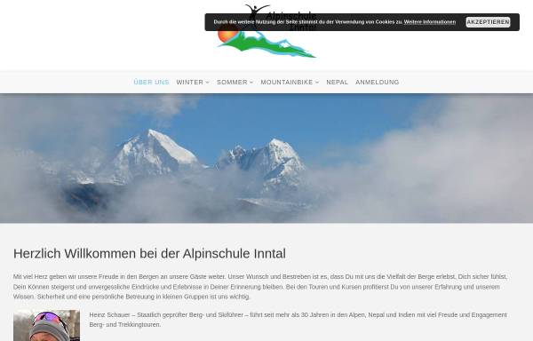Vorschau von www.alpinschauer.de, Alpinschule Inntal