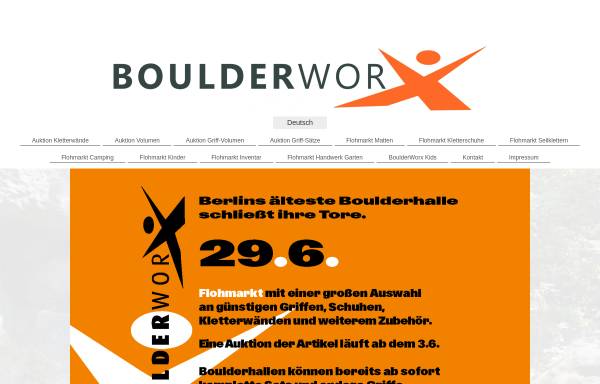 Vorschau von www.boulderworx.de, Boulderworx, Berlin Wilmersdorf