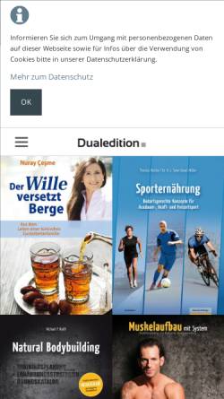 Vorschau der mobilen Webseite www.naturalchallenge.de, Natural Challenge