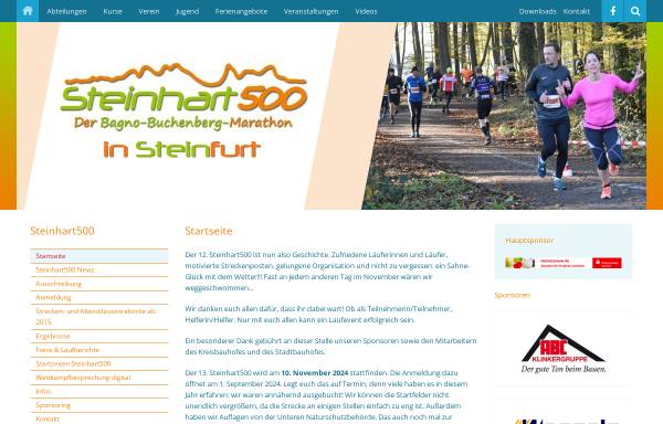 Vorschau von www.steinhart500.de, Steinhart500