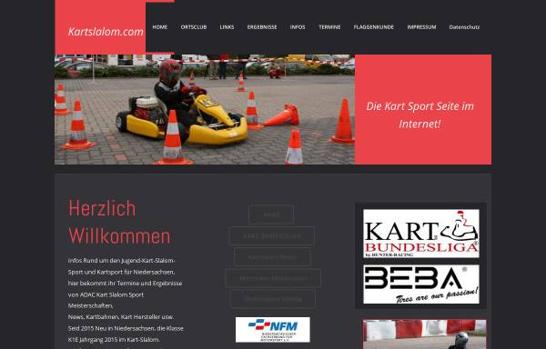Vorschau von www.kartslalom.com, Kart Slalom