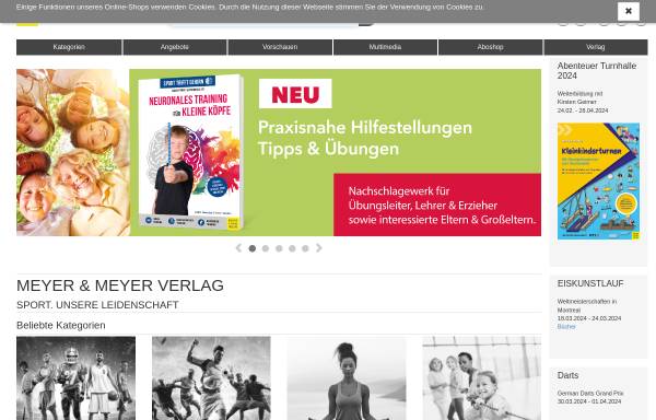 Vorschau von www.dersportverlag.de, Meyer & Meyer Fachverlag & Buchhandel GmbH