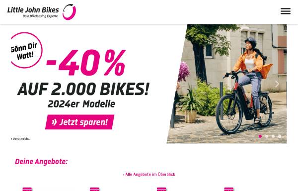 Vorschau von www.littlejohnbikes.de, Little John Bikes GmbH