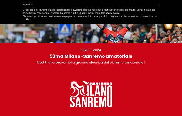 Vorschau von www.milano-sanremo.org, Granfondo Mailand - San Remo