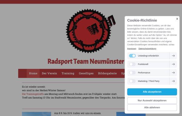 Vorschau von www.rt-neumuenster.de, Radsport Team Neumünster