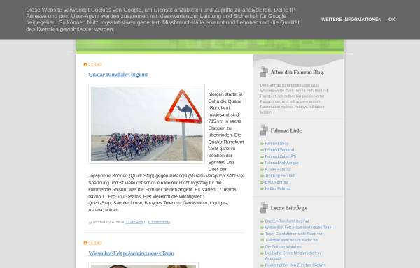 Fahrrad Blog