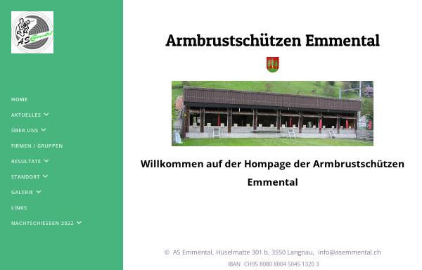 Vorschau von www.asemmental.ch, Armbrustschützen Emmental