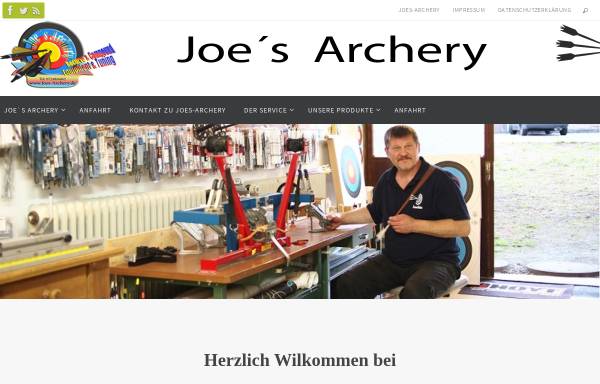 Vorschau von www.joes-archery.de, Joe`s Archery Bogensport-Handel