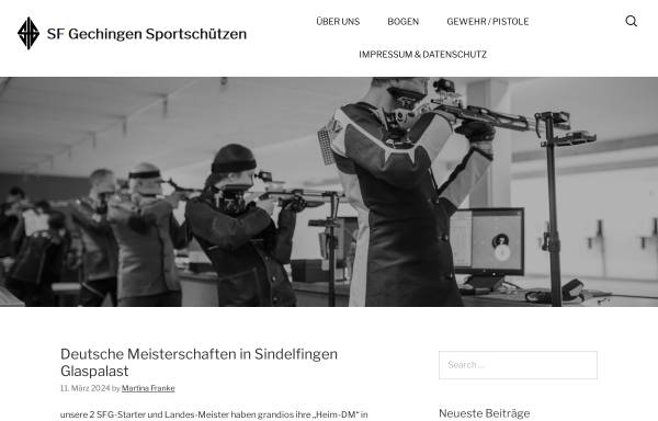 Sportfreunde Gechingen e.V., Bogensport