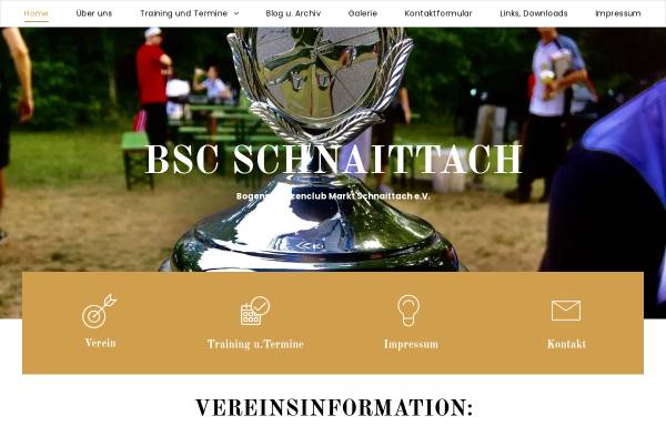 Vorschau von www.bsc-schnaittach.de, Bogenschützenclub Schnaittach