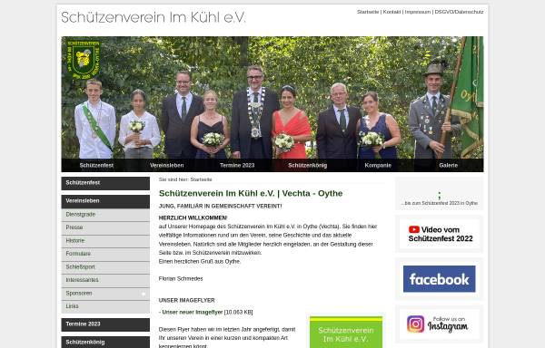 Vorschau von www.schuetzenverein-imkuehl.de, Schützenverein Im Kühl e.V.