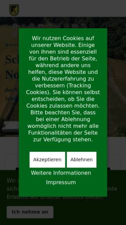 Vorschau der mobilen Webseite www.nsk-1420.de, Nordhäuser Schützenkompanie von 1420 e.V.