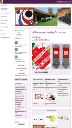 Vorschau der mobilen Webseite www.ruegsau-schuetzen.ch, Schützen Rüegsau