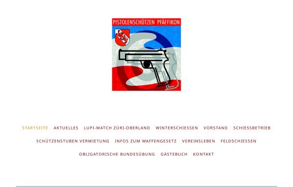 Vorschau von www.ps-pfaeffikon.com, Pistolenschützen Pfäffikon