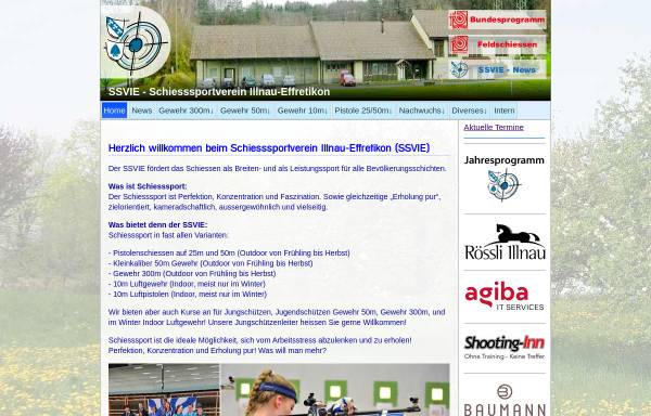 Vorschau von www.ssvie.ch, Schiesssportverein Illnau-Effretikon