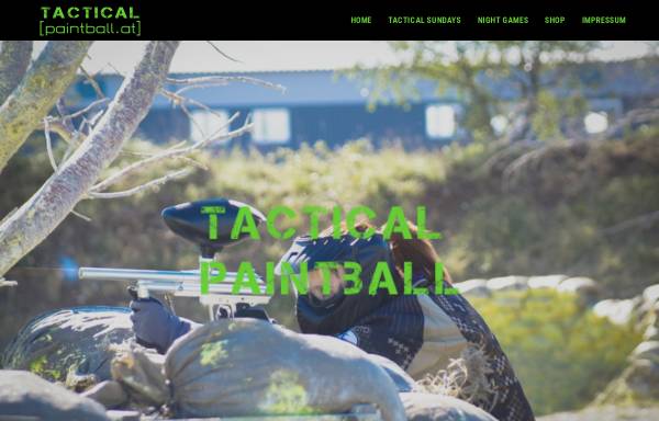 Vorschau von www.tacticalpaintball.at, Tactical Paintball