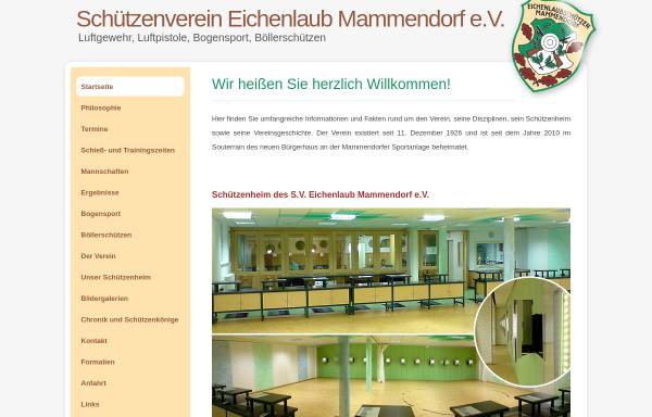 Vorschau von www.eichenlaub-schuetzen.de, Schützenverein Eichenlaub Mammendorf e.V.