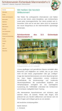Vorschau der mobilen Webseite www.eichenlaub-schuetzen.de, Schützenverein Eichenlaub Mammendorf e.V.