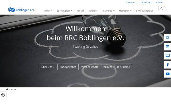 Vorschau von www.rrc-boeblingen.de, RRC Twisting Grizzlies e.V., Böblingen