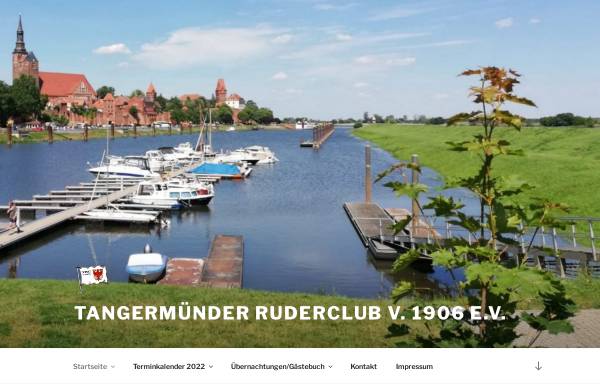 Vorschau von www.tangermuender-ruderclub.de, Tangermünder Ruderclub von 1906 e.V.