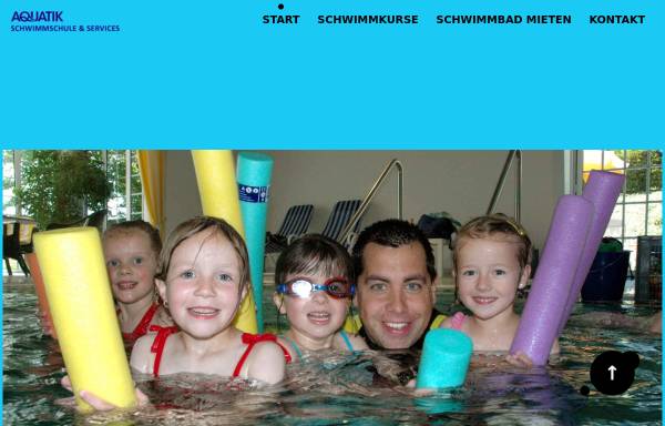 Vorschau von www.aquatik.de, Aquatik Schwimmschule und Services Dirk Burkhardt